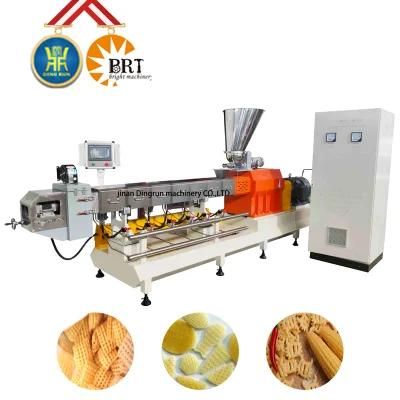 Large-Scale Automatic Pani Puri Production Line 3D Pellet Snack Food Extrusion Equipment.