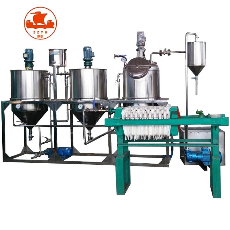 Small Capacity Scale Crude Oil Refinery Machine