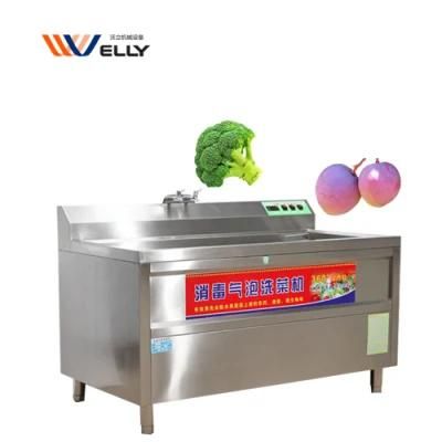 Widely Used Bubble Washing Machine for Yam Bean Bergamot Wax Apple (Welly)