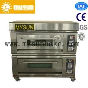 2 Deck 4 Tray Bakery Equipment Deck Oven for Biscuit, Cake, Pizza, Bread, Pastry