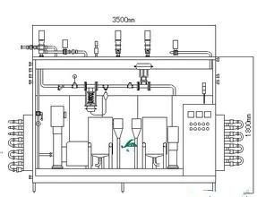 Sanitary Steam Full Automatic Flash Uht Tubular Sterilizer for PLC