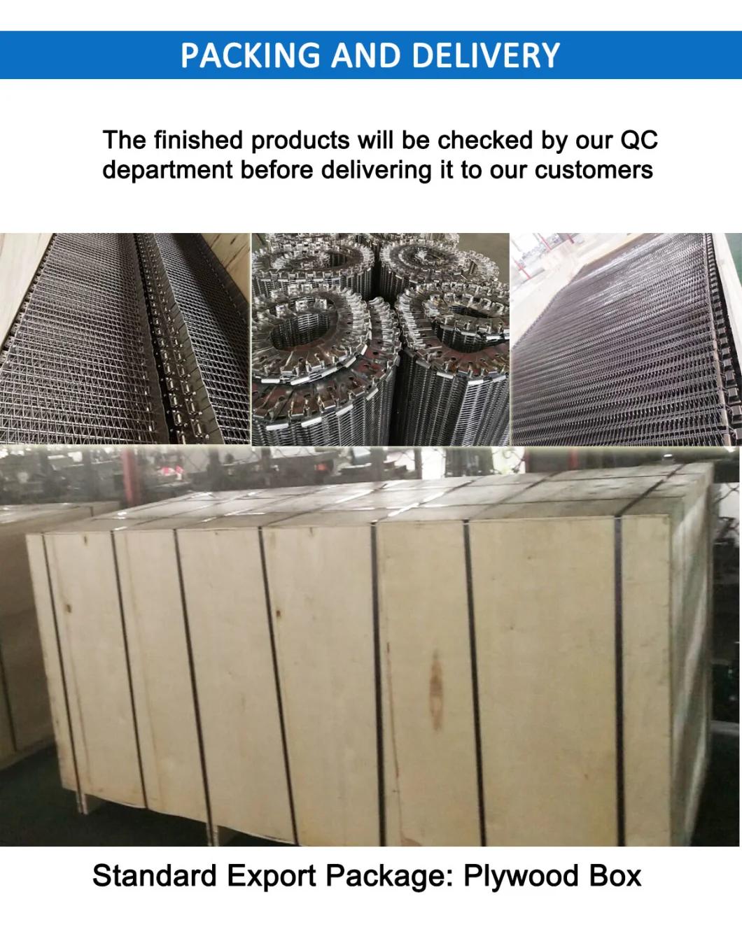 Long Lasting Heavy Duty Self-Stacking Spiral Belts for Food Processing Freezer