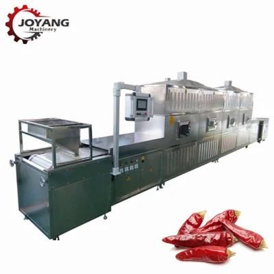 40kw 40kg / H Industrial Chili Microwave Drying Dehydration Machine