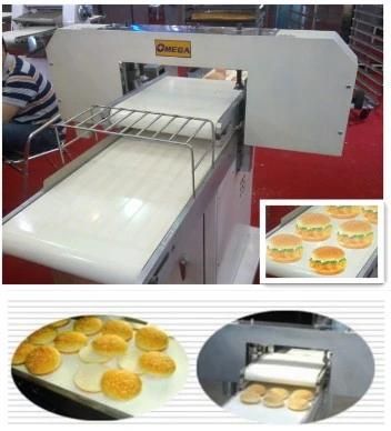 Round Backey Hamburger Bread Horizontal Slicer Cutter Machine Price and Usage