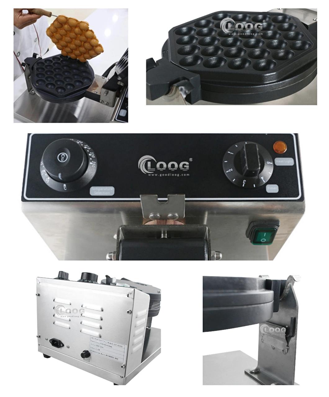 Wholesale Factory Supplier 110V 220V Electric Bubble Egg Waffle Machine Factory Price Bubble Waffle Maker Commercial