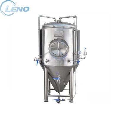 Stainless Steel Jacket Wine Fermenter Bright Tank Brewery Beer Fermentation Tank