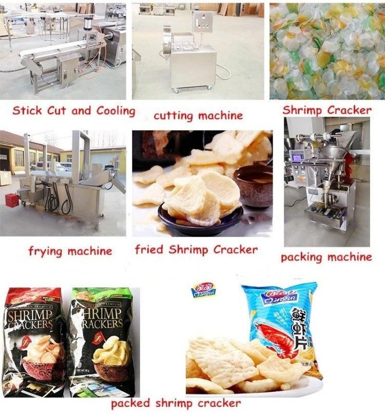 Automatic Factory Prawn Extruding Machine/Prawn Making Cracker Processing Line