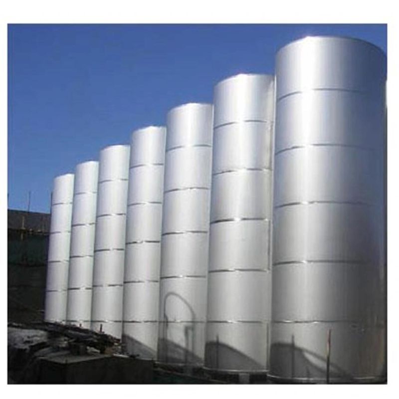 Polished 304 316 Stainless Steel Liquid Fermentation Storage Load Tank