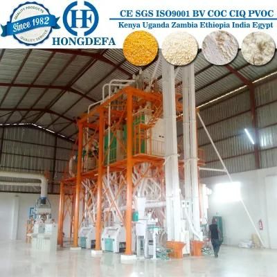 Corn/Maize Milling Process Machinery