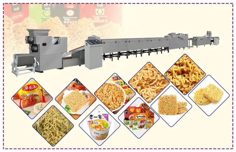 Good Quality New Type Fried Instant Noodles Making Machine