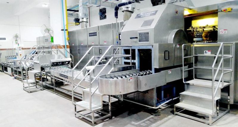High Power Flexible Sugar Cone Machine with 10000PCS/Hour for Standard Cone