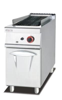 700 Series Commercial Gas Lava Rock Grill with Cabinet GB-779