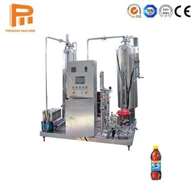 SUS304 Beverage Mixer Energy Drink Gas Water Processing Production Line Mixing Machine