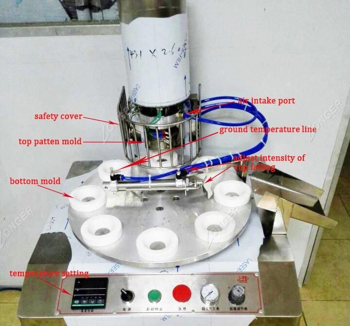Commercial Egg Tart Maker Pie Crust Bread Forming Machine