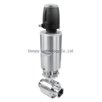 Us 3A Donjoy Sanitary Ball Valve with Control Top