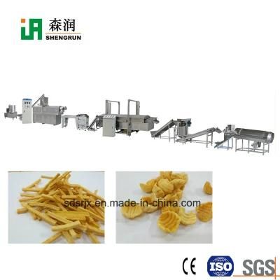 Automatic Frying Snack Food Production Line Snack Food Processing Machinery