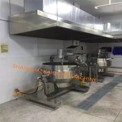 Large Size Commerical Kitchen Jackete Cooking Kettle for Food Factory