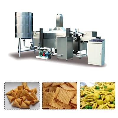 Factory Puff Snack Stainless Steel Fryer Commercial Potato Flakes Deep Fat Fryer ...