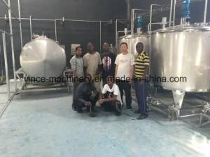 High Quality Stainless Steel Sugar Mixing Tank for Milk Processing