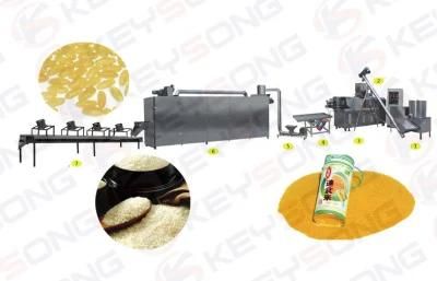 Best Selling Artificial Rice Nutritional Making Machine
