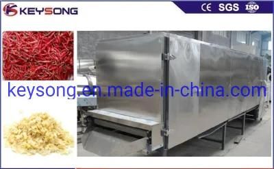 Red Chille Conveyor Mesh Belt Dryer Machine
