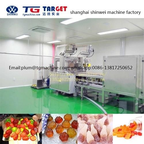 Automatic Pectin Jelly Candy Gelatin Gummy Candy Making Machine and Production Line