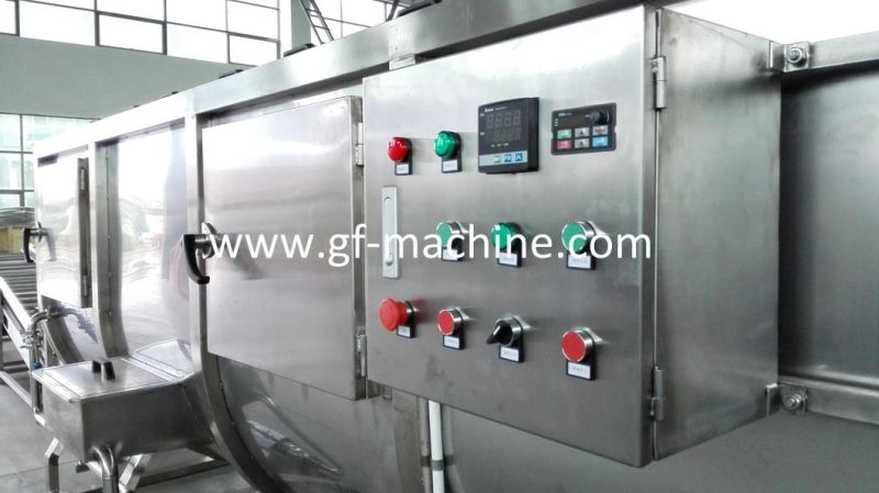 500-700kg/H High Efficiency Spiral Blancher Equipment for Food Processing Industry