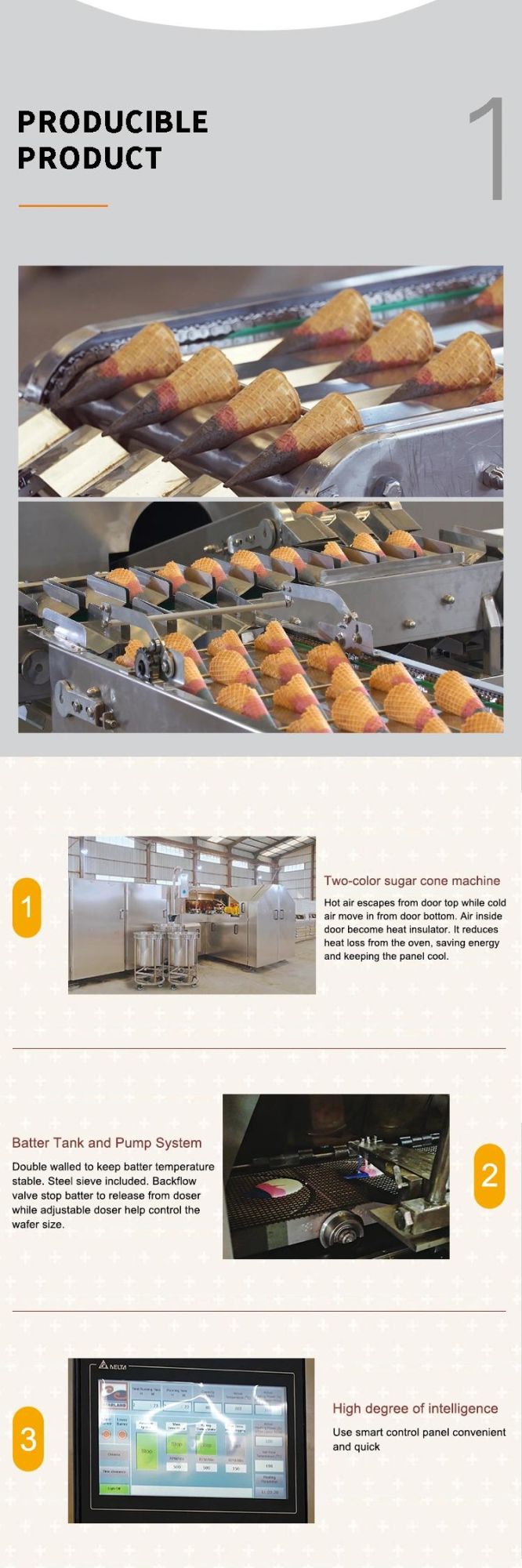 Flexible and Fully Automatic Installation and Commissioning of Wafffle Cone Machine