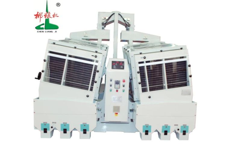 Double Body Paddy Separator for Rice Mill Processing Machinery