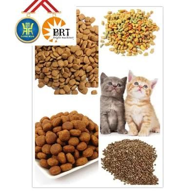 Full Production Line Kibble Dry Pet Dog Feed Pellet Production Extruder Machine.