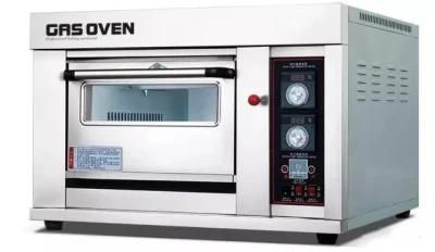 1 Deck 2 Tray Kitchen Bakery Equipment Crown Series Commercial Gas Oven