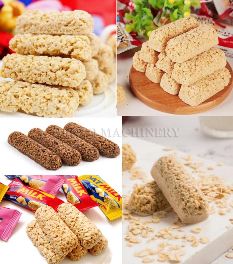 High Efficiency Energy Bar Oatmeal Chocolate Production Line