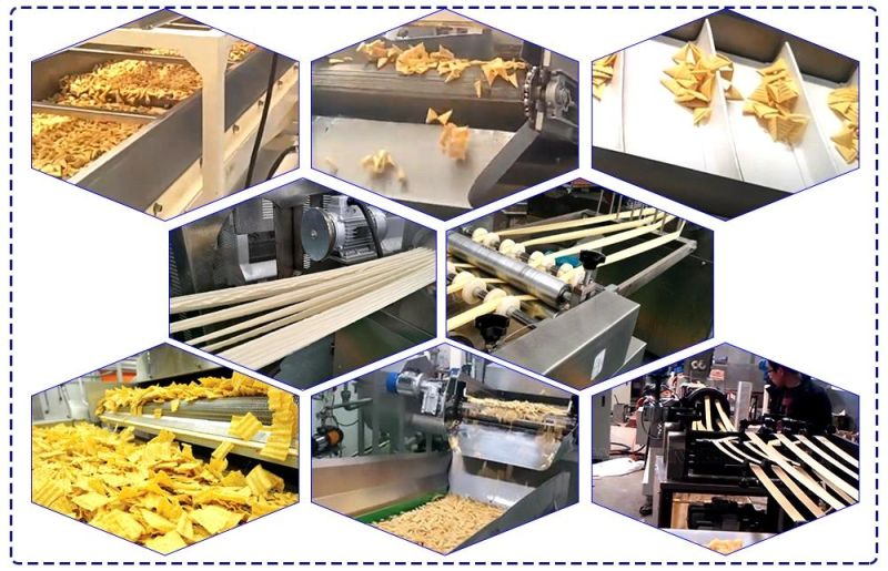 CE with Great Reputation Easy-Installed and High-Quality Fried Bugles Processing Line