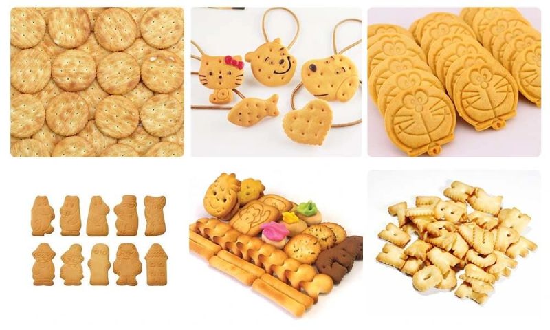 Industrial Biscuit Machine Biscuit Production Line Soft and Hard Biscuit Making Equipment with High Quality