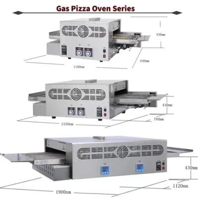 Commerical Electric Pizza Making Machine Hornos PARA Conveyor Pizza Oven for Sale