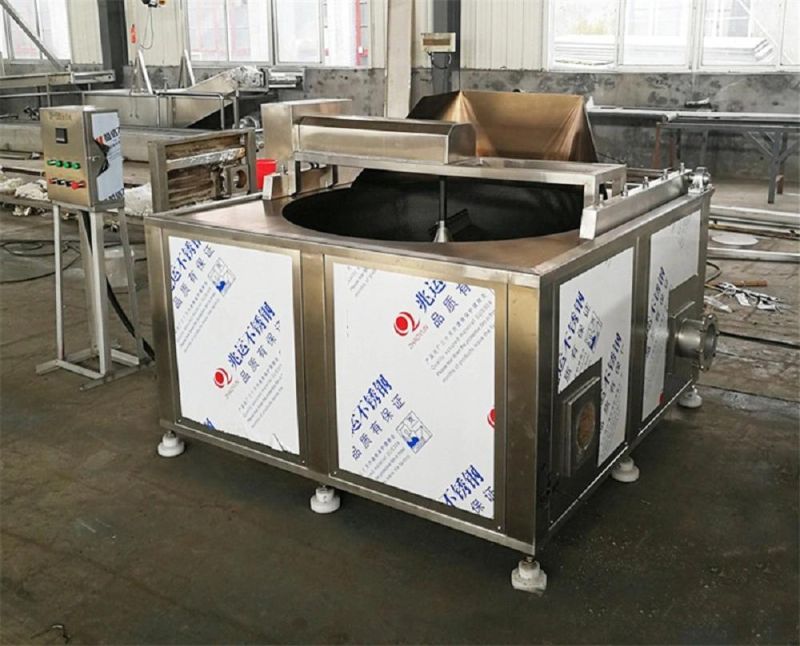 Commercial Gas Fryer with Temperature Control Pork Rinds Mushroom Chicken Frying Machine