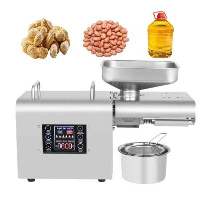 Automatic Expeller Small Oil Extractor Home Use Mini Oil Press Machine for Sesame, Peanut, ...