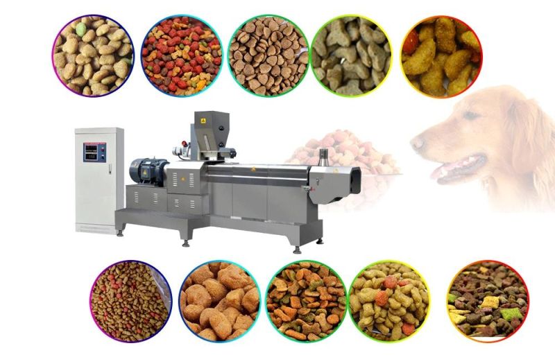 Automatic Pet Food Extruding Machine/Dog Food Production Line