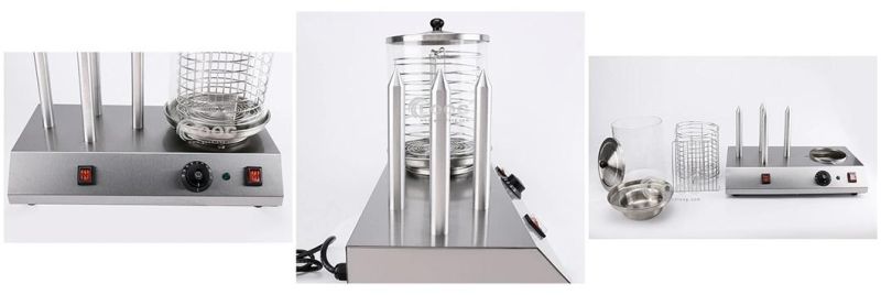 Top Selling Wholesale Sausage Warmer and Bread Warmer Roast Sausage Machine Electric Hot Dog Machine Hot Dog Maker Machine