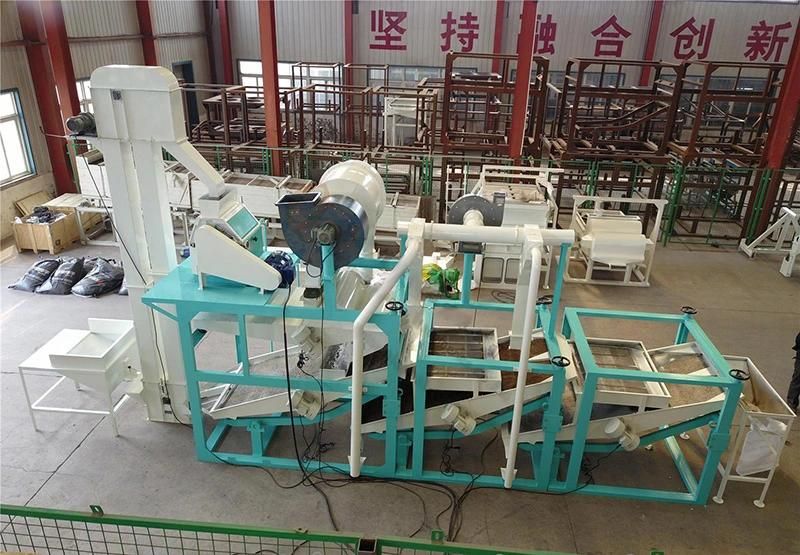 Agricultural Machinery Machine Line Buckwheat Hulling Peeling Cleaning Sheller Machine