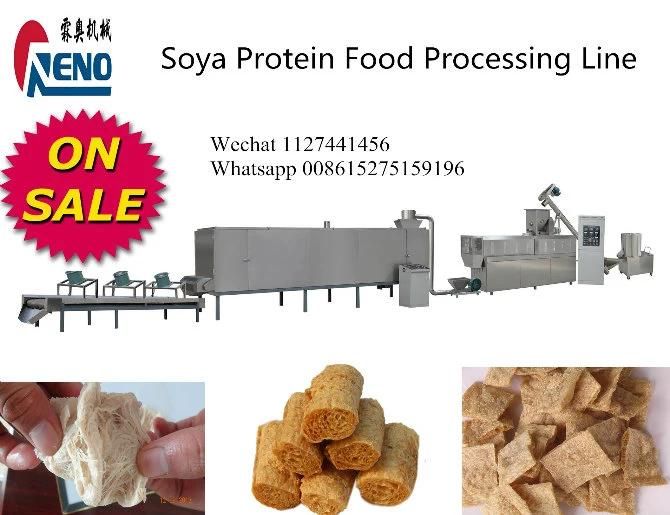 High Quality Full-Auto Soya Protein Making Machine/Tvp Extruder