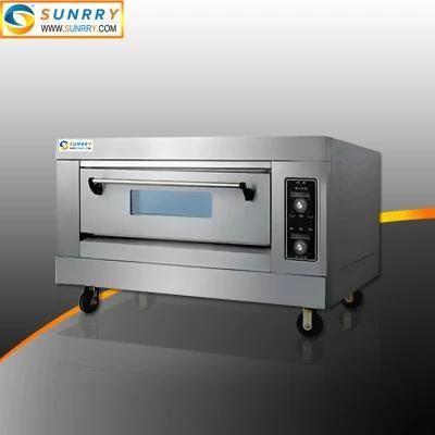 2019 Hot Selling Commercial Kitchen 1 Deck 2 Tray Gas Pizza Oven