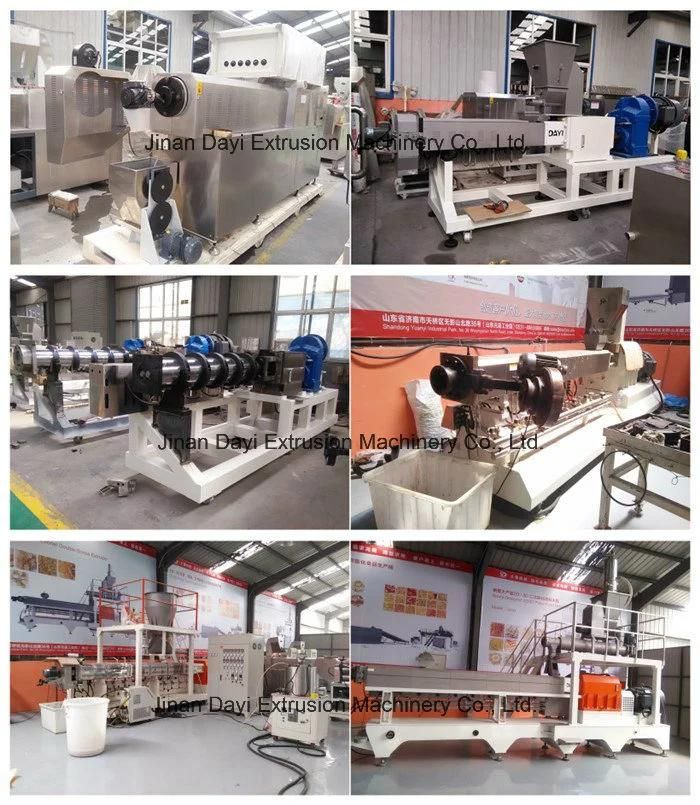 Double Screw Extruder Machine for Dog Cat Fish Pet Food