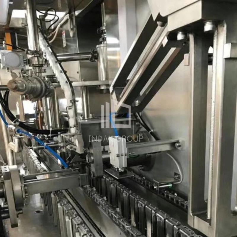 Potential Yogurt Cardboard Carton Filling Machine / Paper Box Filling Machine