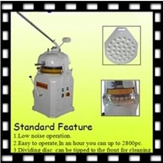 High Efficiency Hot Sale Semi-Automatic Pizza Dough Divider Rounder Machine