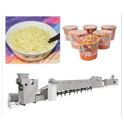 High Efficiency Fried Manufacturing Line Instant Noodle Processing Line