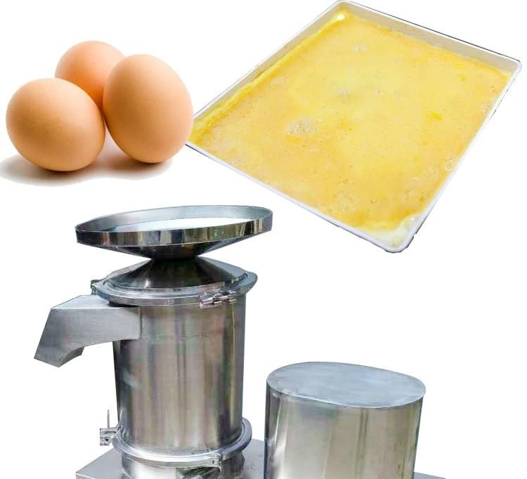 Egg Crushing and Separating Machine Egg Liquid Shell Separator
