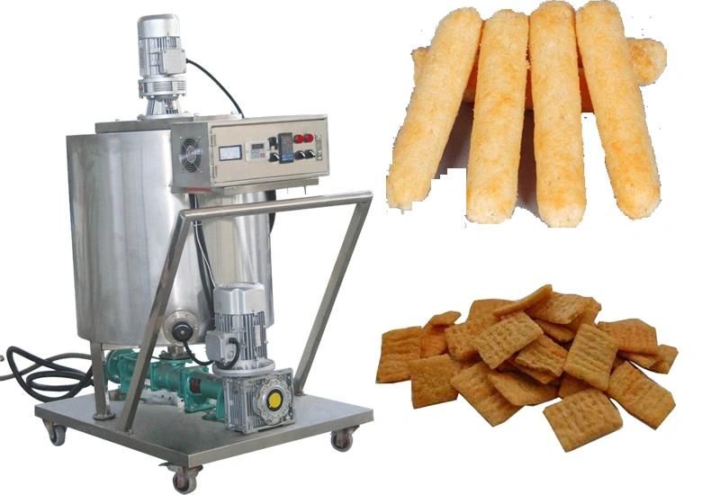 Puffed Core Filling Snack Food Extruder Making Machine with 5 Star Service Good Quality