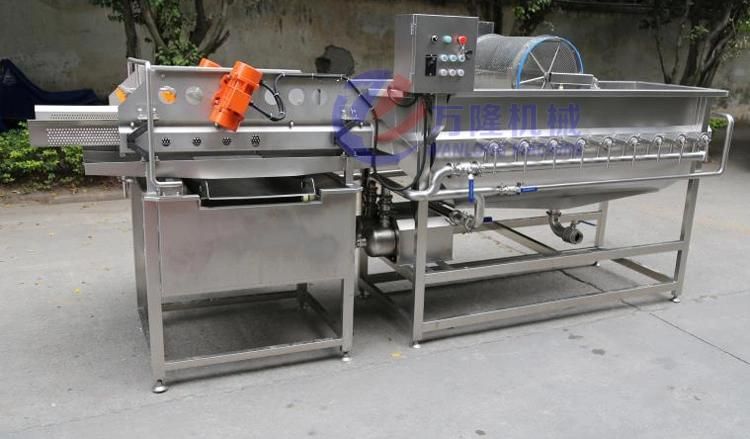 Air Bubble Lettuce Cabbage Processing Machine Vegetable Fruit Washing Cleaning Machine for Sweet Corn