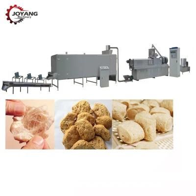 Twin Screw Soya Protein Extruder Soy Mince Production Line